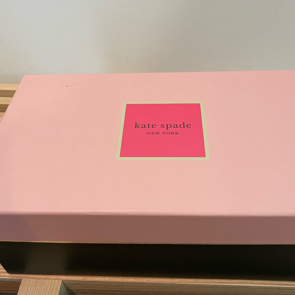 Kate Spade Satin Black Sheela Slingback Pumps - New - Picture 17 of 17
